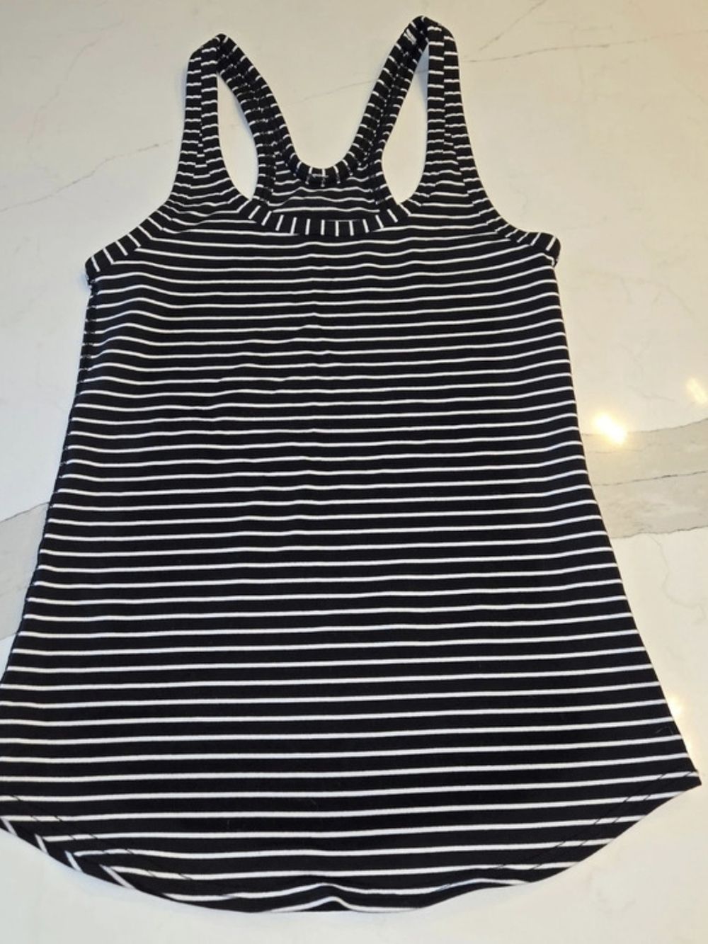 Lululemon Studio Racer Back Striped Tank Top